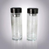 Glass Tea Tumbler with Filter|wholesale Thermal Double Wall Travel Tea Bottle
