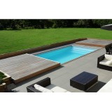 Automatic Flat Push Swimming Pool Covers Above Ground