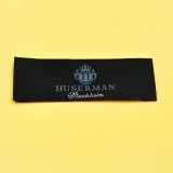 High Quality Woven Clothing Tags Shirt Label Fancy Woven Labels For Garment Shirt Washing Labels
