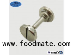 Small Stay Pole Hinge For Desk Reading Lamp In Chrome
