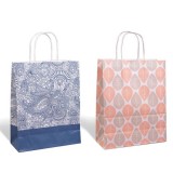 Printing Recycled Shopping Paper Bag With Handle