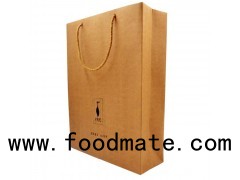 Kraft Grocery Handle Paper Bag Printing