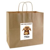 Kraft Paper Bag For Retail Stores Printing