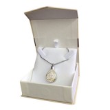 Magnetic Closure Designed Necklace And Earing Caton Gift Box Printing