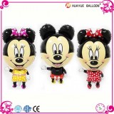 Various Cartoon Shaped Minnie Mouse Frozen Sofia Helium Foil Balloons