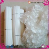 White And Multi Color 27cm 32cm 40cm Plastic Sticks With Cups For Latex Balloons