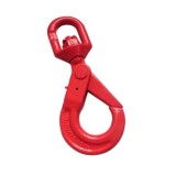 G80 European Type Painted Swivel Self Locking Safety Hooks