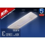 75W Recessed And Surface Mounted LED Canopy Light 120 Degree Milky And Transparent Cover For Gas Sta