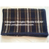 Recycle Textile Material Tartan Blankets