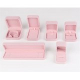 Pink Ring Jewelry Packaging Clamshell Box