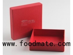 Cute Red Coated Paper Fancy Gift Boxes