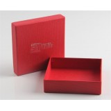 Cute Red Coated Paper Fancy Gift Boxes