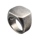 Mens Stainless Steel Finger Engagement Rings