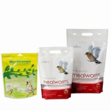 Bottom Gusset Plastic Flexible Packaging Ziplock Bag For Bird Food