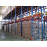 High Density Storage Pushback Rack