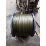 Crane Cable Steel Wire Rope For Crane 6 X 25 6x 26 With Grease