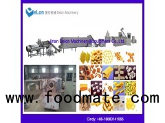 twin screw extruder for corn snacks food / puffing snack food line  plant