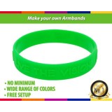 Make Your Own Silicone Armbands In Neon Colors For Events