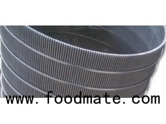stainless steel johnson slot wedge wire screen