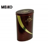 Premium Offset Printing Oval Wine Metal Tin Boxes Candle Tin Box Containers