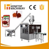 Rotary Premade Automatic Powder Bag Filling Sealing Packaging Machine For Flour