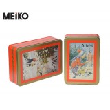 Rectangular Biscuits Tin Box Set
