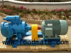 High Viscosity Horizontal & Vertical Triple Screw Asphalt Bitumen Pump With Three Screw