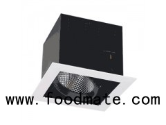 360 Degree Adjustable Led Grille Light Kit DALI 1-10V TRIAC Dimmable For Project