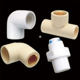 CNC Machining Plastic Pvc Plumbing Pipe Fittings In Prompt Delivery