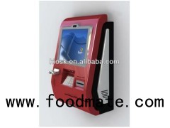 Wall Mounted Bill Payment Kiosk Self Service Charge Top Up Kiosk