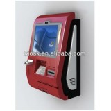 Wall Mounted Bill Payment Kiosk Self Service Charge Top Up Kiosk