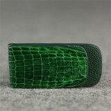 Men's Genuine Crocodile Belly Slim Magnet Money Clip Metal Money Clip Spring Money Clip Parts C