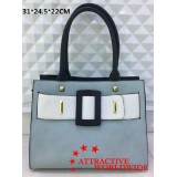 PU Ladies Handbags With Belt Decoration