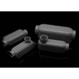 T Rigid Conduit Body Threaded Outlet Bodies With Cover And Gasket Aluminum Die Cast