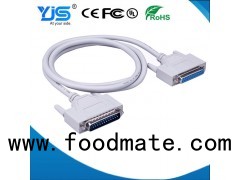 D SUB DB25 Shielded Cable With Power 25 Pin Male Connector