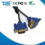 15pin Elbow 90 Angle Blue VGA For PC TO TV Monitor Projector Connector