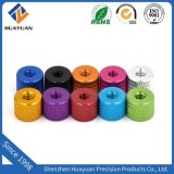 Color Anodized Aluminum Knurled Thumb Nuts M3 M4 M5
