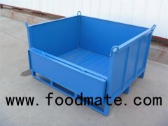 Low Cost Industrial Material Handling Powder-coated Storage Metal Cage