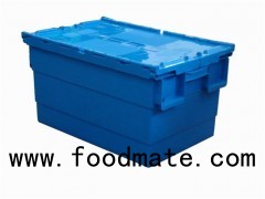 Q235B Material Steel Metal Turnover Box For Material Handling