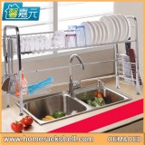 Stainless Steel Sink Dish Drainer Storage Rack Removable Drain Rack