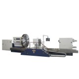 Swing Dia.1600MM-2500MM(32T)heavy Duty Strong Rigidity CNC Lathe With 3 Rectangular Guideway