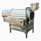 Automatic Potato Chips Snack Seasoning Machine French Fries Mixing Flavoring Machine