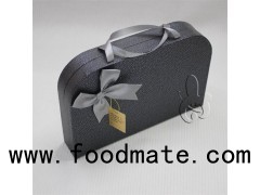 Colored Hand Length Paper Food Boxes With Grid Box