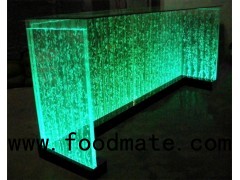 Contemporary Customized Color-changing LED Water Fountain Indoor Bubble Feature