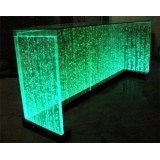 Contemporary Customized Color-changing LED Water Fountain Indoor Bubble Feature