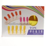 Nail Art 3 PCS Nail Practice Fram Display Tools Stands Holder Nail Art Training Salon Manicure Desig