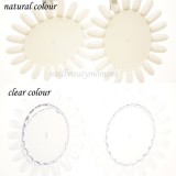 Nail Art Display Color Chart Wheel Nail Gel Polish Practice Tips Manicure Tool (NT05)