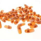 100 Pcs Flexible Training Practice Hand Nails Tips Refill replace Nail Art Tools Replacement Fa
