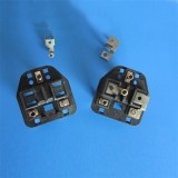 Automatic British Plug Assembly Machine For Cover Pole Piece Brass Electric Component