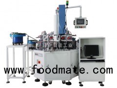 Automatic 3-Pole Outlet Assembly Machine For Cover With Pole Piece Brass Electric Component